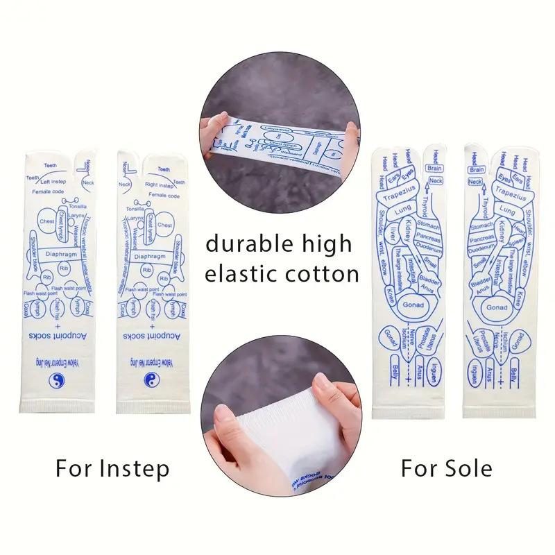 Foot Reflexology Massage Socks With a massager stick Foot Ache Relief Remedy Woman Socks for Foot Massage points