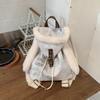 Schoolbag rabbit ear hat new backpack 1011 winter class commuter backpack fashion foreign pocket schoolbag women's bag