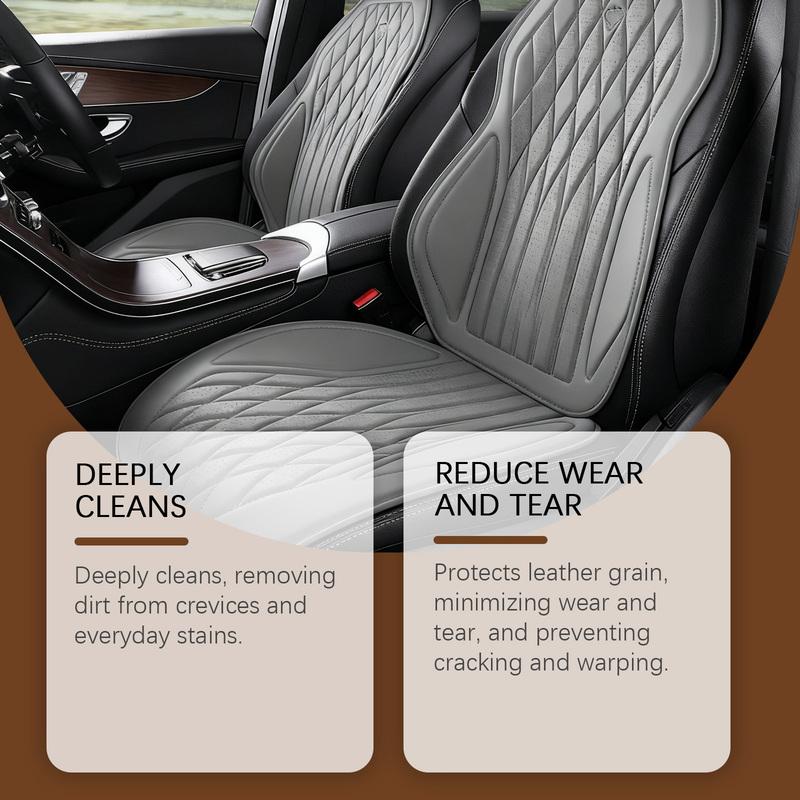 Leather Cleaner - A Universal Cleaner for Stain Removal, Refurbishing and Maintenance, Suitable for Sofas and Car Seats