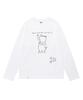 CAVISH Graffiti Cat Ls Tee White(Cv2Ffft552A)