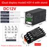 H3Y-4 DC12V DC24V AC220 Time Relay Cycle Time Control Delayer Digital Display With Base Power Supply