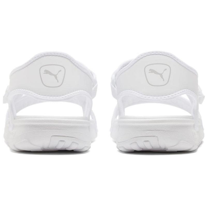 Puma Softride Women Leather Beach Sandals White 375104-03