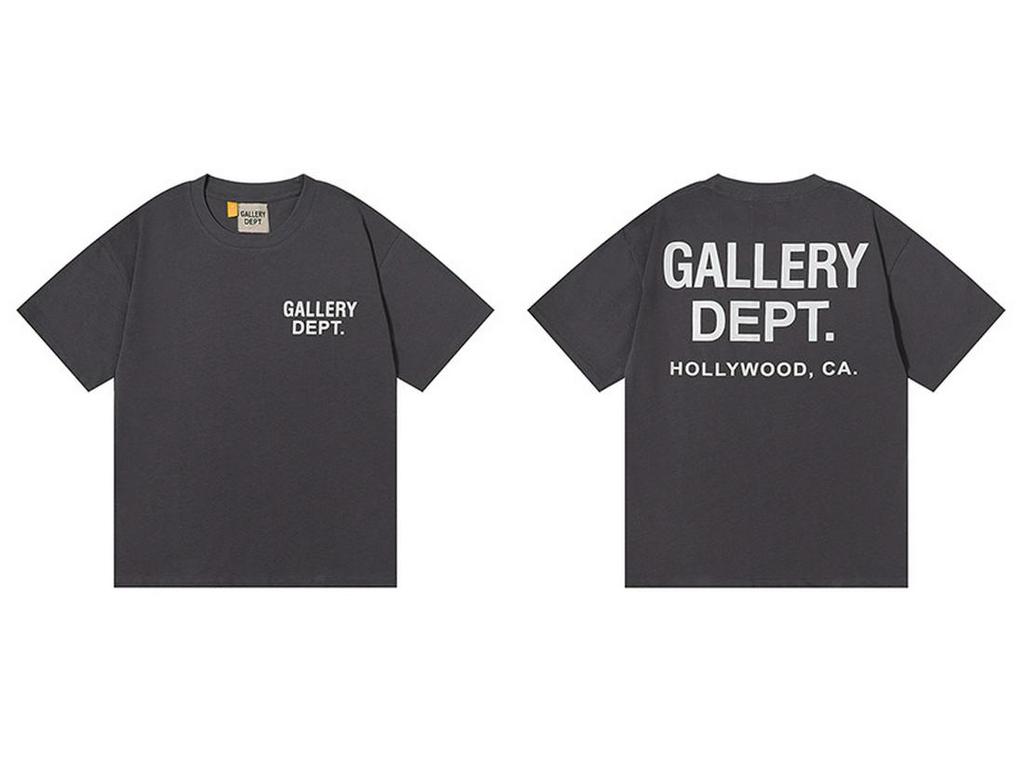 GALLERY DEPT American Tide Tie-Dye Graffiti Short-Sleeve T-Shirt