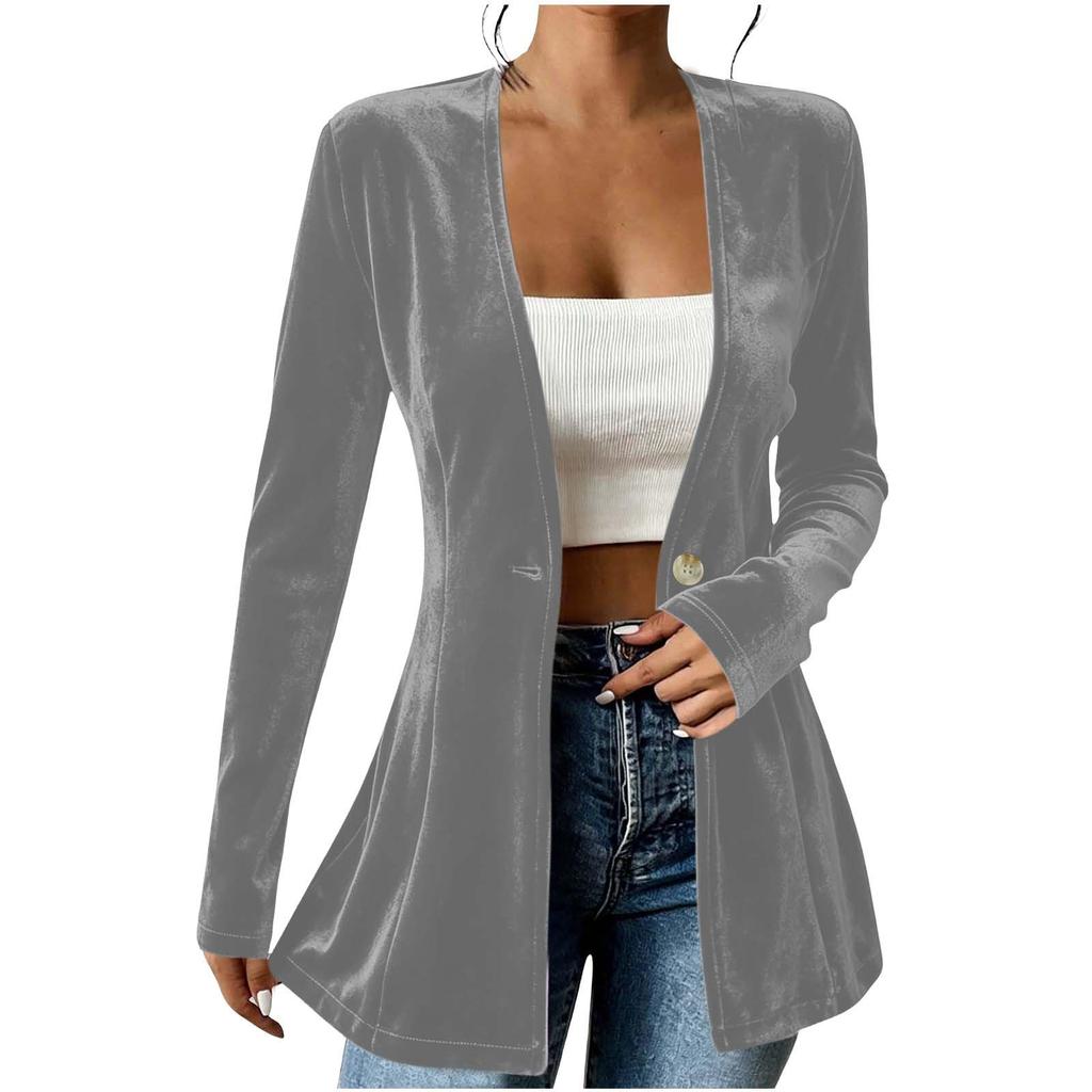 Women's Fashion Long Sleeve Casual Cardigan for Work Commute