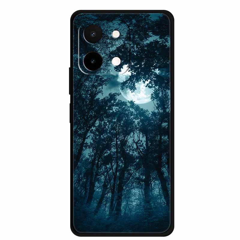 For OnePlus 13T Case Original Soft Silicone TPU Phone Cases Back Cover For OnePlus 13T 5G PKX110 Fashion 6.32" Shockproof Capa