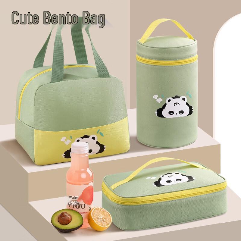Cartoon Insulated Lunch Bag Set