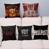 H-Hellfest Band Pillow Gift Home Office Decoration Pillow Bedroom Sofa Car Cushion CoverPillow Case