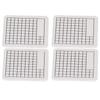 4Pcs Cutting Mat Mini Cute Model Cut Pad Paper Rubber Stamp Engraving Scale Board 6 x 6cm