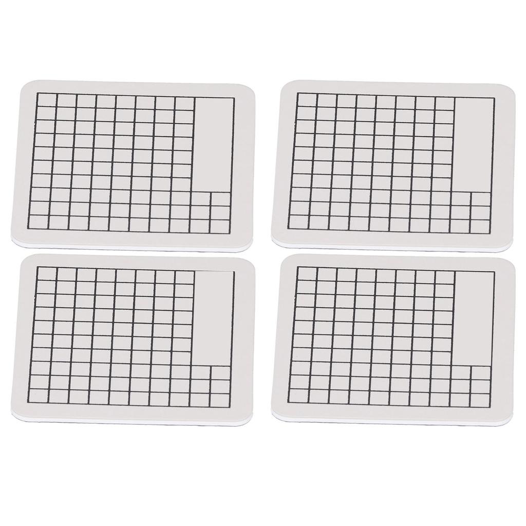 4Pcs Cutting Mat Mini Cute Model Cut Pad Paper Rubber Stamp Engraving Scale Board 6 x 6cm