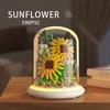 Building Block Flower Micro Particle Assembly for CHILDREN'S Building Block Toys Roses Tulips Tabletop Decorations Gifts
