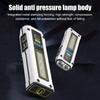 Portable Mini LED Flashlight, Type-C USB Rechargeable Torch with Built-in Strong Magnet, Waterproof Work Light for Outdoor Camping Fishing Emergency