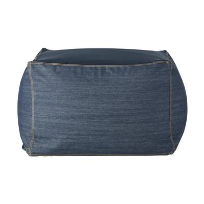 MUJI Body-Fitting Sofa Cover, Cotton Denim, Navy, 65cm W X 65cm D X 43cm H, 84464560