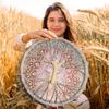 Bohemian Shaman Drum Siberian Sun Muse Drum Handmade Shaman Nick Drum Beating Decorative Drum