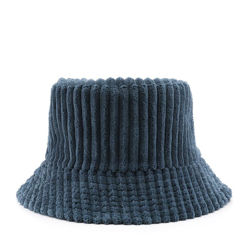 Corduroy Bucket Hat Spring Solid Color Women Men Fisherman Hats Hip Hip Cap Foldable Bob Cheapu Panama Fishing Cap Gorras