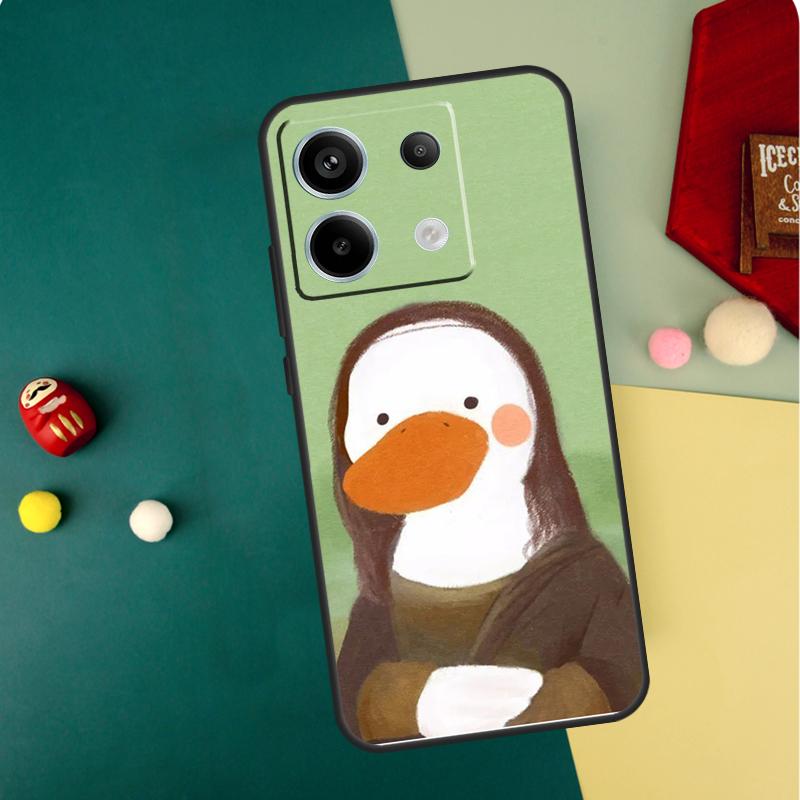 Cartoon Cute Animal Duck Case For Xiaomi Redmi Note 14 Pro 13 12 11 10 15 Pro Plus Redmi 15C 14C 13C 10C 12C 15 Funda