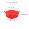 Air Fryer Silicone Liners Air Fryer Silicone Pot Reusable Silicone Air Fryer Liners Food Safe Non Stick Air Fryer Basket Accesso