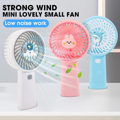 1KS Kreslený Ruční Malý Ventilátor