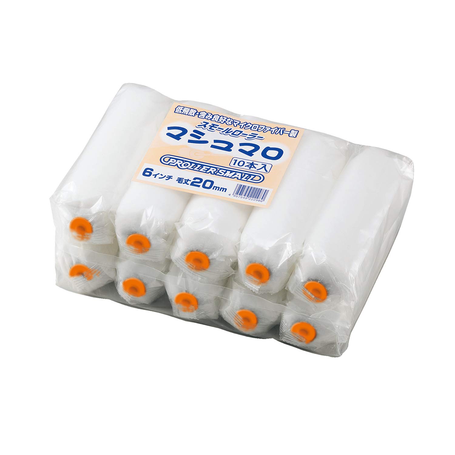 

Yoshikawa Industries Маленький валик, Маршмеллоу, 6 дюймов, щетина 20 мм, упаковка 10 шт., YK22393