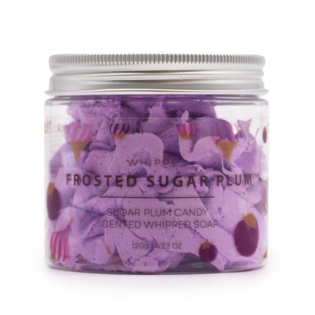Whipped Soap Frosted Sugar Plum 120g