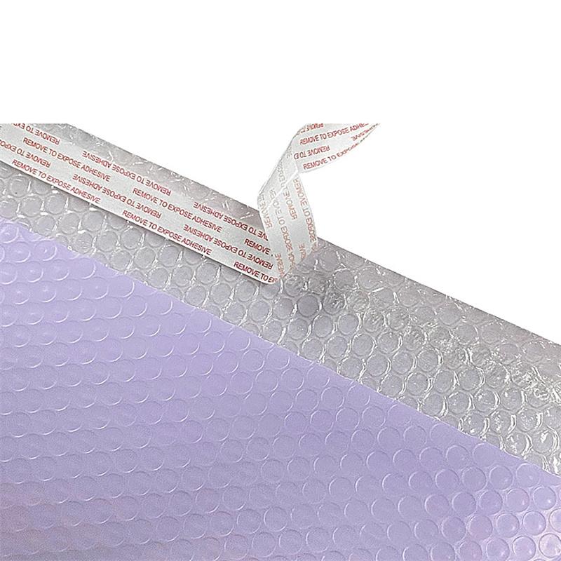 50 Stück Lila Luftpolsterversandtaschen Luftpolstergepolsterte Versandumschläge Versandtasche Poly für Verpackung Selbstklebend Versandbeutel Luftpolsterpolsterung
