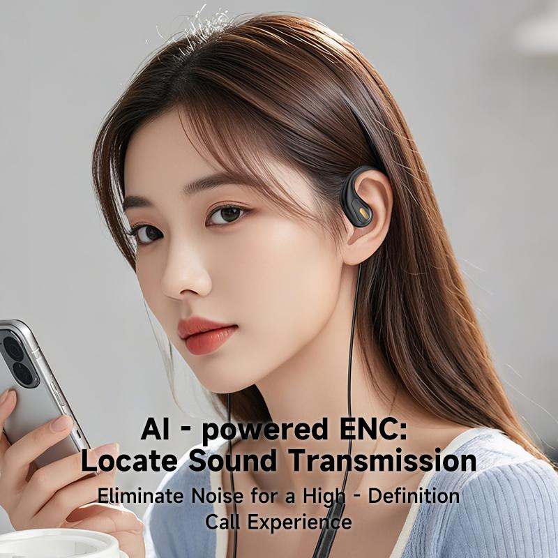 NUEVO Auriculares con Control por Cable Tipo Clip-on Tipo C y 3.5mm Auriculares Inalámbricos con Sonido Envolvente 9D Auriculares Deportivos Auriculares ENC con Micrófono HD Para Samsung