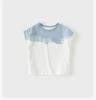 David Bella boys' pure cotton vest summer outfit new baby moisture absorbing quick drying children's sleeveless T-shirt