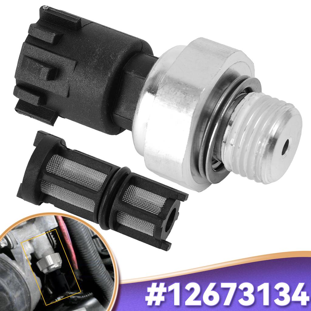 Oil Pressure Sensor Switch with Filter For Pontiac G8 For GMC Yukon For Buick For Cadillac Chevrolet 12621234 12673134 12596951