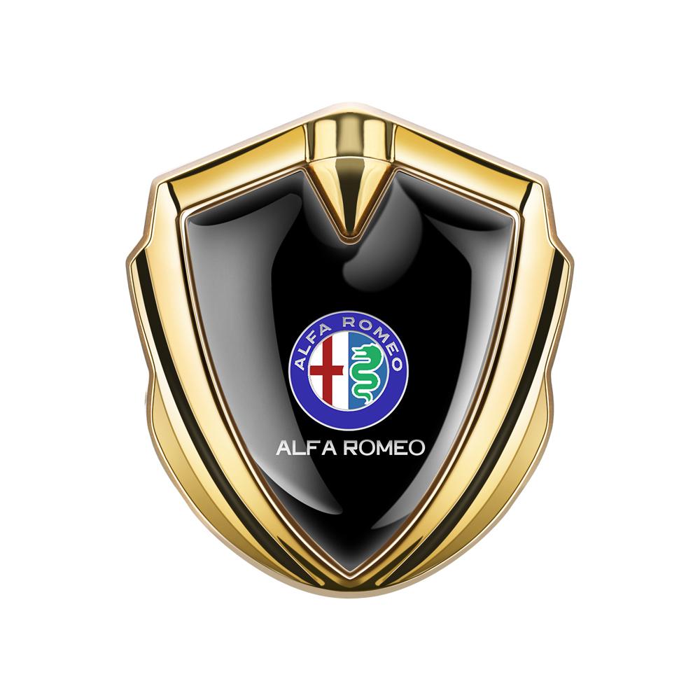 

3D Metal Car Emblem Body Trunk Stickers Badge Decoration Decal For Alfa Romeo 147 156 159 Giulia Sportiva Giulietta Mito Stelvio For Alfa Romeo
