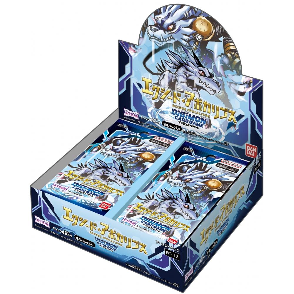 

BANDAI Digimon BANDAI Digimon Cardgame Booster Pack Xid Apocalipse [BT 15] BOX 24 Pack включены