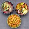 Pure Titanium Thickened Salad Bowl,11.5 cm Multicolor Double-Layer Glossy Texture Home Food Storage Soup Titanium Bowl Tableware