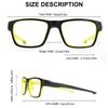 4pcs VOPHA PC Frame Reading Glasses for Men Women Fashion Yellow Black Presbyopia Eyeglasses Anti Eyestrain Readers Eyewear