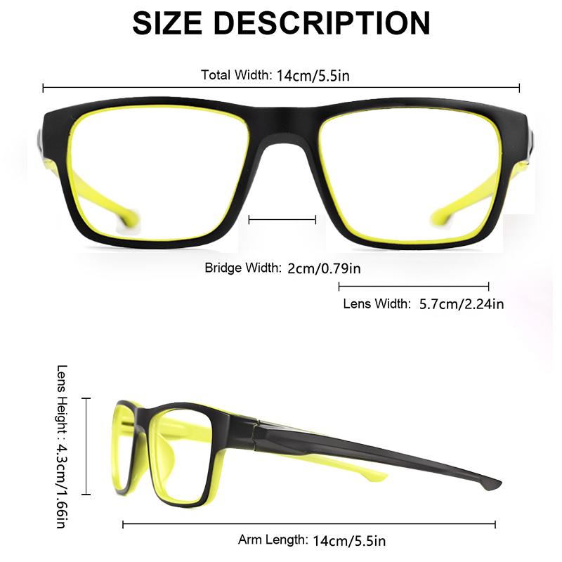 4pcs VOPHA PC Frame Reading Glasses for Men Women Fashion Yellow Black Presbyopia Eyeglasses Anti Eyestrain Readers Eyewear