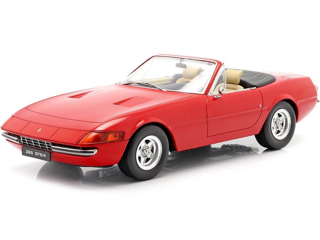 Scale Ferrari 365 GTB Spider Open 1971 Red 1/18 2-Series (KKDC180621)