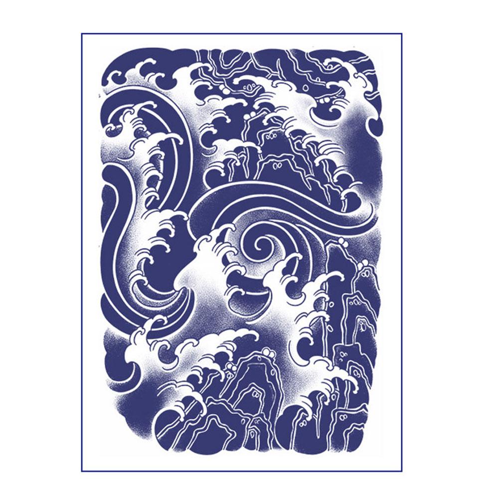  Blossom Arm Juice Tattoo Sticker Semi Permanent Blossom Waterproof Koi Arm Non No G4T7