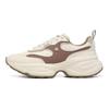 Li-Ning 1990 Classic Series Cloud Dress Lightweight High Resilience Casual Shoes Women Sneakers Light-Antique-Yellow Cinnamon-Brown ALJU018-2