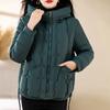 New cotton-padded women's winter short loose small thickened cotton-padded jacket hooded jacket