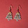 Christmas Tree Cookie Earrings