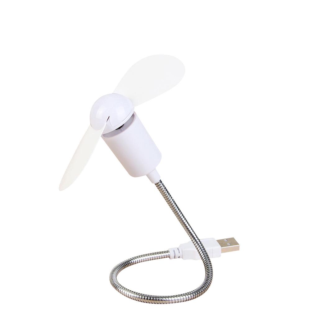Serpentine Curved Fan Silent Soft Leaf Fan USB Interface Electric Fan