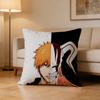 Bleach Anime Pillow Case Cushion Cover Throw Pillow Case For Car Sofa