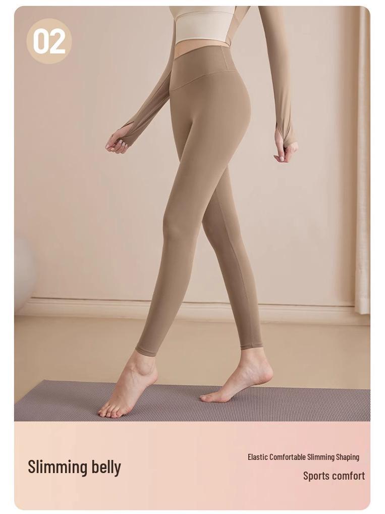 Women's High-Waist Butt-Lift Yoga Pants - Elastic, Quick-Dry, Tummy Control, No Lines