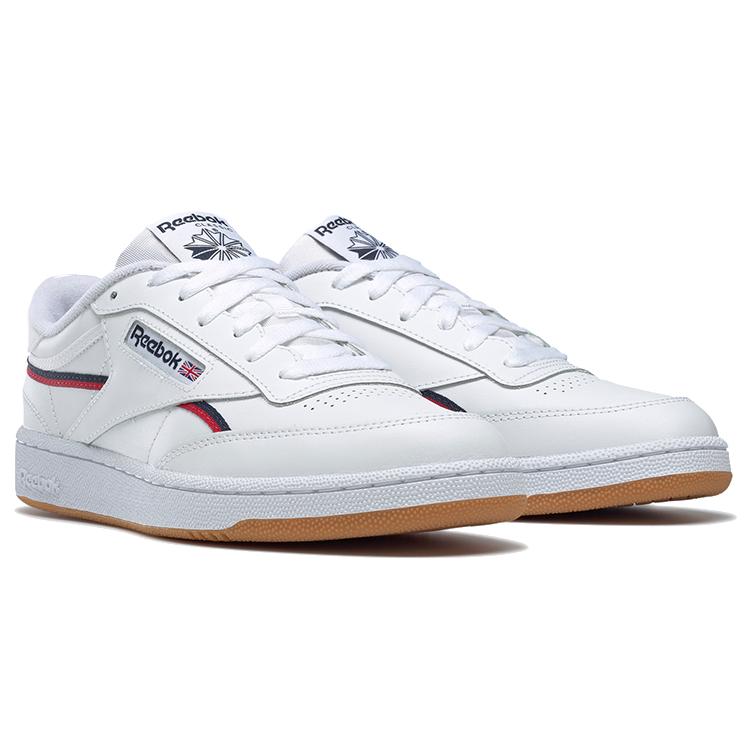 Reebok Club C 85 Black White Red Skate Shoes 'Black White Red' FW4299