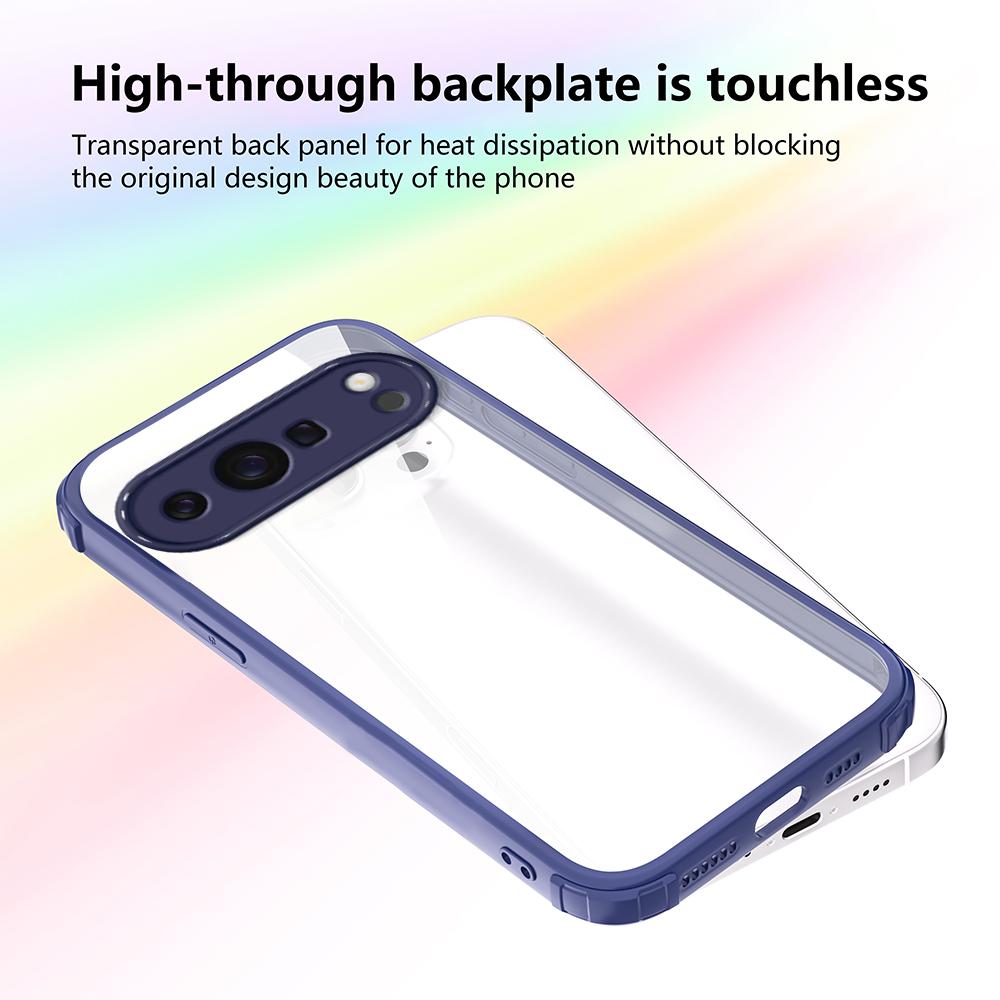 Luxuriöse stoßfeste transparente Handyhülle für Funda Google Pixel 10 Pro XL Pixel 9 Pixel9 Pro 9A 9Pro XL Klare weiche Bumper-Abdeckung