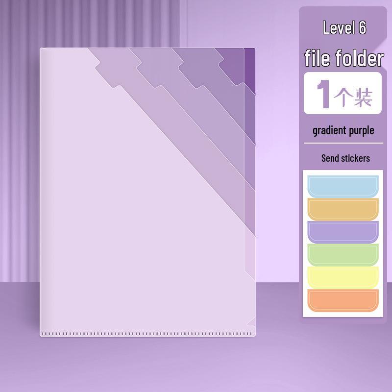 E3101 L-Shaped Clear A4 File Sleeve - Multi-Page Document Holder
