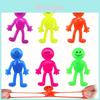 Tpr Smiley Face Doll Toy Stretchable And Stress-relieving Figure For Children Teens And Adults