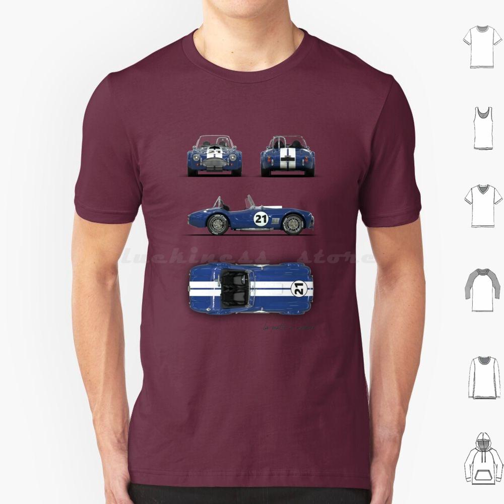 Shelby 427 T Shirt Men Women Kids 6xl Automobile Because Vintage 3d Self Carro Lapatteamodeler Lpam Automotive Blueprint
