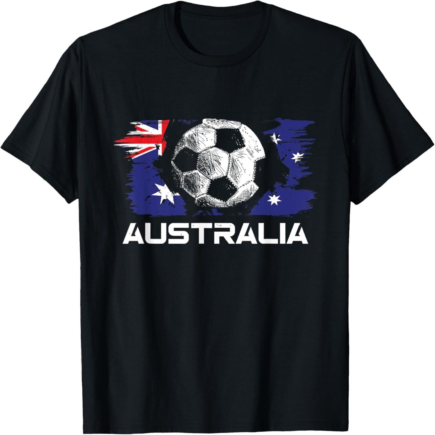 

Soccer Australia Flag _ Football Team _ Footballer T-Shirt S разноцветный