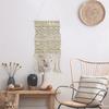 Tissage / Suspension murale Macrame Décoration murale - 45 x 50 cm - Marron naturel