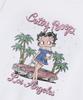 CNVS Betty Boop In La Oversized Short Sleeve T-Shirt_White