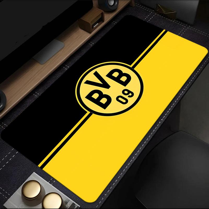 Bvb 09 Football Club mouse pad, rubber base, esports desk mat, mouse pad for gamers and office use, gaming desk , easy to clean mat