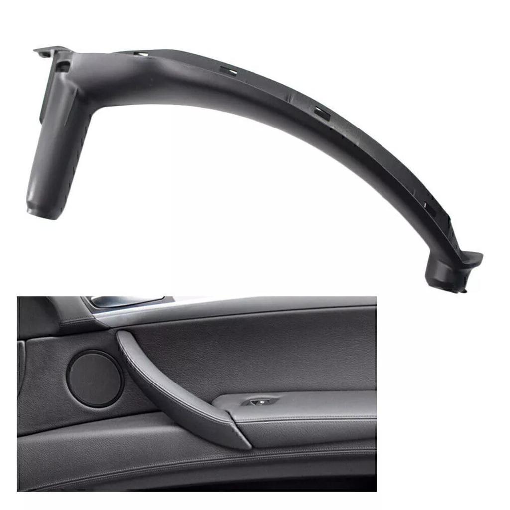 LH/RH Inner Door Panel Handle Pull Trim Cover Beige For BMW E70 X5 51416969404 Right